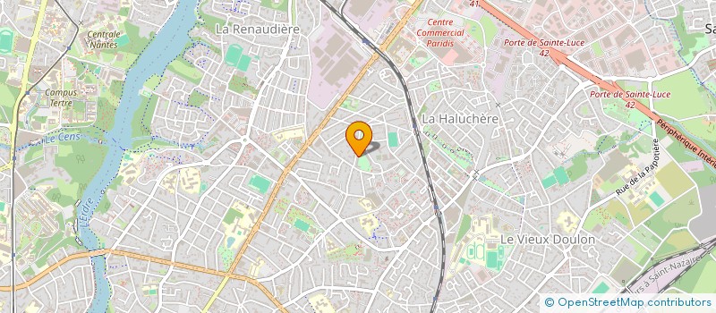 localisation de l'entreprise MONSIEUR DAMARIUS PEGUY DIMO NJINE à NANTES