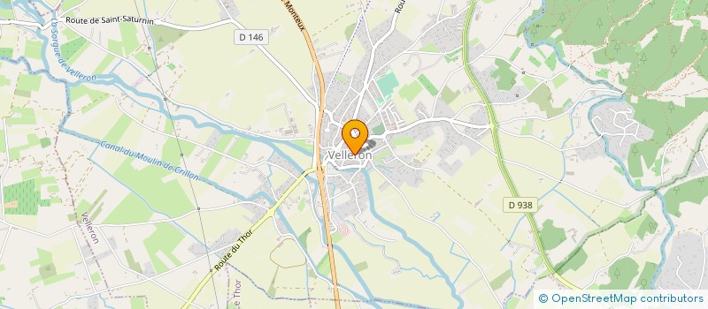 localisation de l'entreprise MONSIEUR DAMAS PARSY  VELLERON