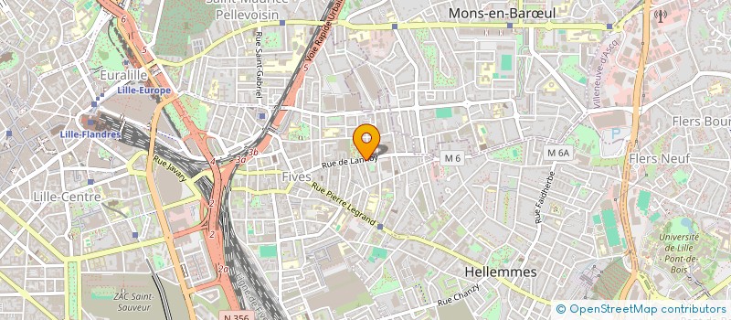 localisation de l'entreprise MONSIEUR DAME ADJI à LILLE