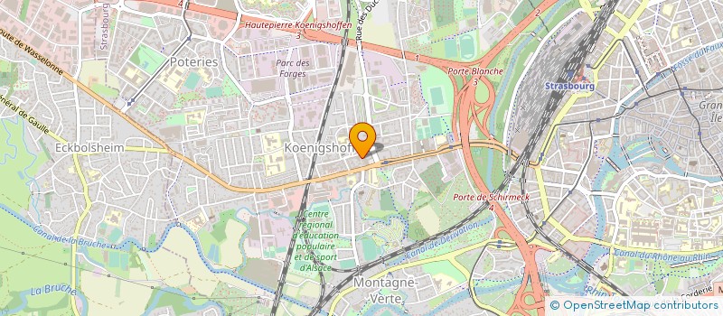 localisation de l'entreprise MONSIEUR DAME FALL à STRASBOURG