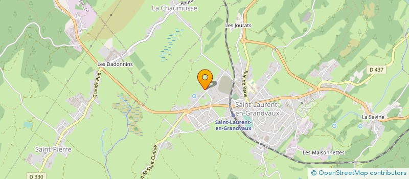 localisation de l'entreprise MONSIEUR DAME PROST à SAINT-LAURENT-EN-GRANDVAUX