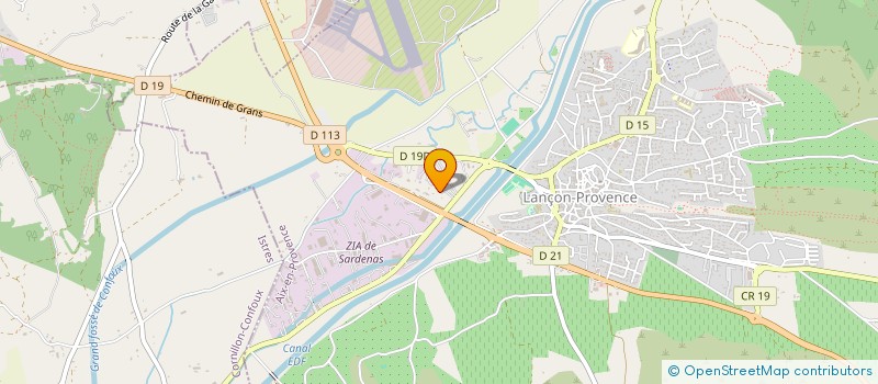localisation de l'entreprise MONSIEUR DAMIA FARRET à LANCON-PROVENCE