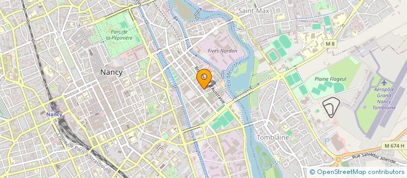 localisation de l'entreprise MONSIEUR DAMIAN BAKAJEW  NANCY