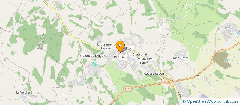 localisation de l'entreprise MONSIEUR DAMIAN GIL JIMENEZ  TOULONJAC