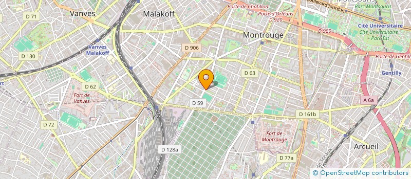 localisation de l'entreprise MONSIEUR DAMIAN LELEU à MONTROUGE