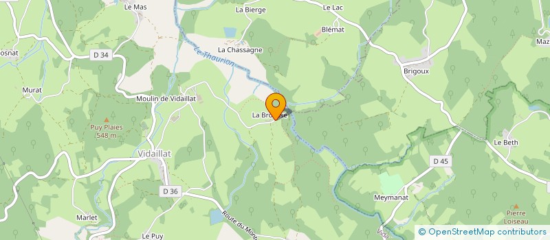 localisation de l'entreprise MONSIEUR DAMIAN NICOLESCU à CHAVANAT