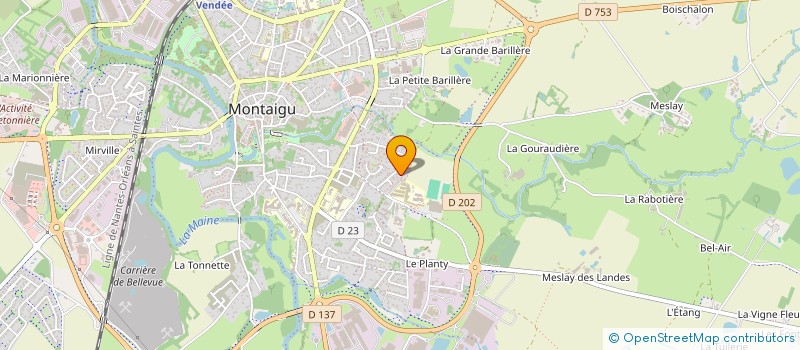 localisation de l'entreprise MONSIEUR DAMIAN RAISON à MONTAIGU-VENDEE