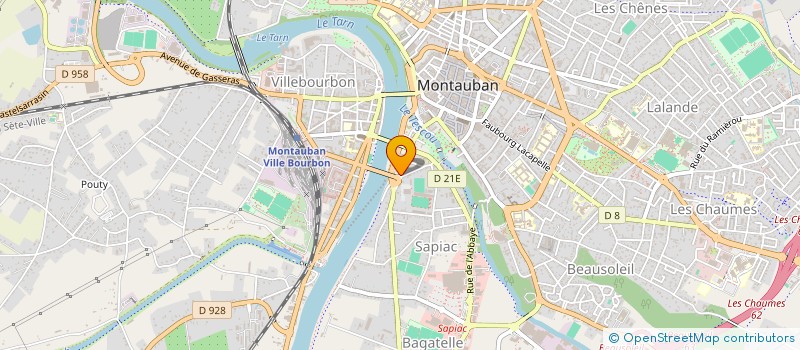 localisation de l'entreprise MONSIEUR DAMIAN STOPINSKI  MONTAUBAN