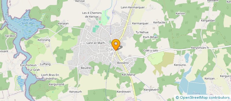 localisation de l'entreprise MONSIEUR DAMIAN SZUSTER  CRACH