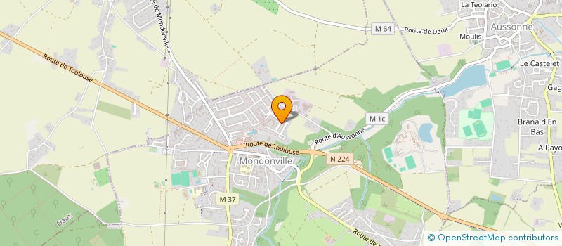 localisation de l'entreprise MONSIEUR DAMIAN TOSHEV  MONDONVILLE