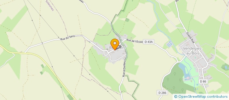 localisation de l'entreprise MONSIEUR DAMIANO BOUKLA  BEAURAIN