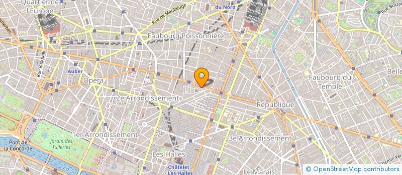 localisation de l'entreprise MONSIEUR DAMIEN AFANASSIEFF  PARIS