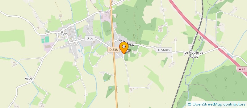 localisation de l'entreprise MONSIEUR DAMIEN AGOSTINI  FYE