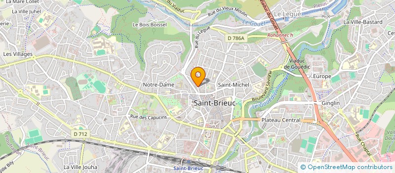 localisation de l'entreprise MONSIEUR DAMIEN AIGNEL à SAINT-BRIEUC