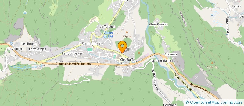 localisation de l'entreprise MONSIEUR DAMIEN AKSOY  SAINT-JEOIRE