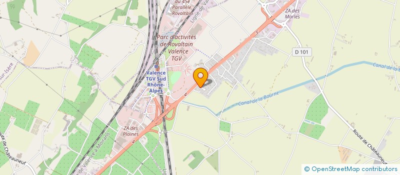 localisation de l'entreprise MONSIEUR DAMIEN ALBERCA  ROMANS-SUR-ISERE