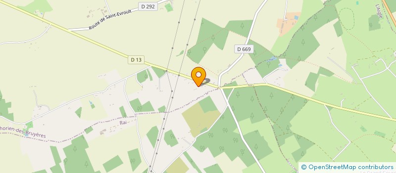 localisation de l'entreprise MONSIEUR DAMIEN ALLAIS à SAINT-SYMPHORIEN-DES-BRUYERES