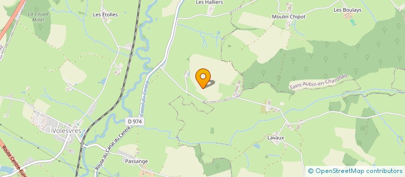 localisation de l'entreprise MONSIEUR DAMIEN ALLOIN  VOLESVRES