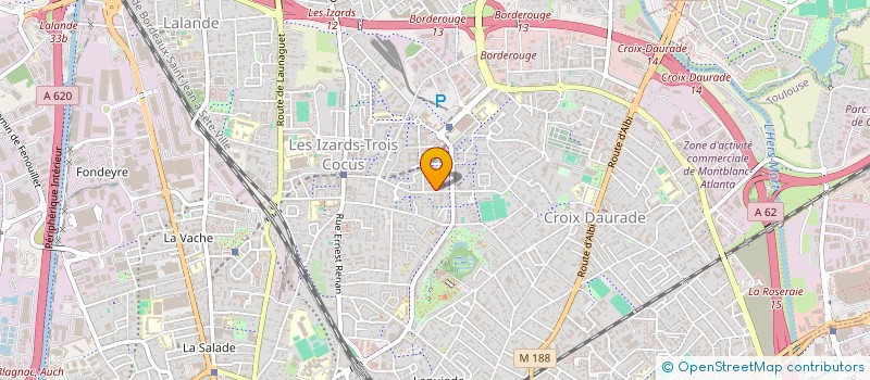 localisation de l'entreprise MONSIEUR DAMIEN ANDRE DUPUIS à TOULOUSE