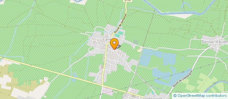 localisation de l'entreprise MONSIEUR DAMIEN ANDRIEU  CANET