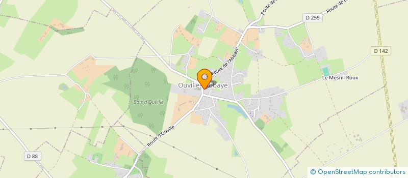 localisation de l'entreprise MONSIEUR DAMIEN ANDRIEU  OUVILLE-L ABBAYE