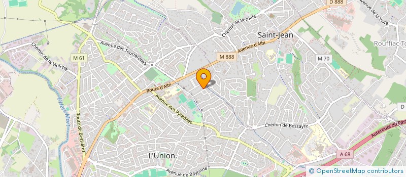 localisation de l'entreprise MONSIEUR DAMIEN ARCELLA à L'UNION