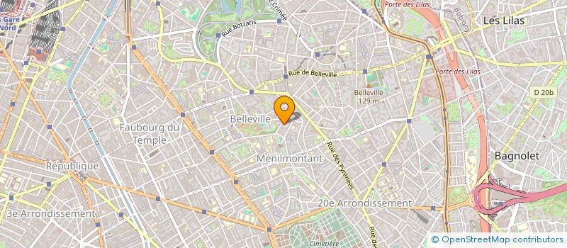 localisation de l'entreprise MONSIEUR DAMIEN ARLETTAZ  PARIS