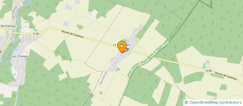 localisation de l'entreprise MONSIEUR DAMIEN ARTIGUES  HERMERAY