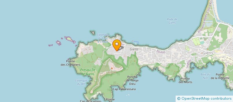 localisation de l'entreprise MONSIEUR DAMIEN ASTIER à HYERES