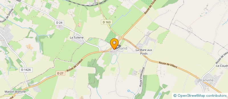 localisation de l'entreprise MONSIEUR DAMIEN AUBRY  DOUVILLE-EN-AUGE