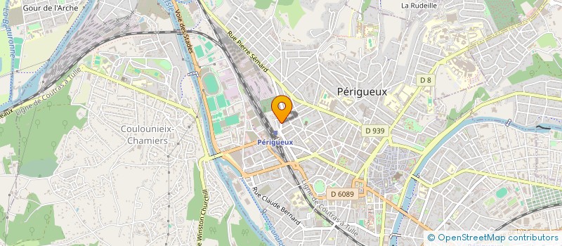 localisation de l'entreprise MONSIEUR DAMIEN AUDRIX  PERIGUEUX