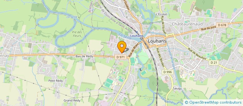 localisation de l'entreprise MONSIEUR DAMIEN AUTIN à LOUHANS