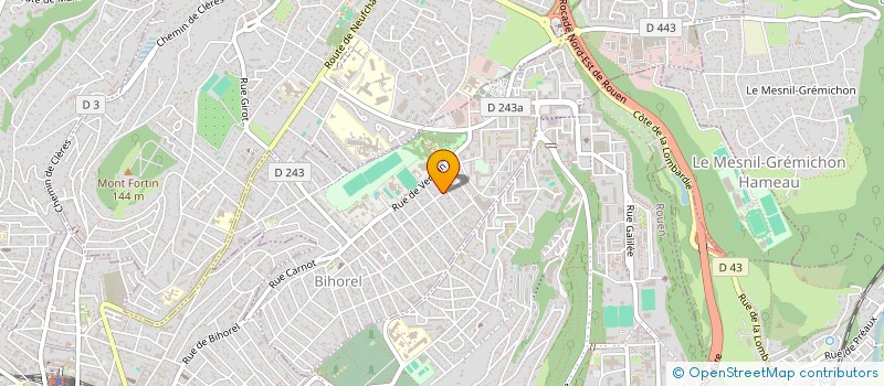 localisation de l'entreprise MONSIEUR DAMIEN AUVRAY à BIHOREL