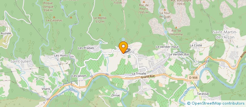 localisation de l'entreprise MONSIEUR DAMIEN AZEMA  MONS