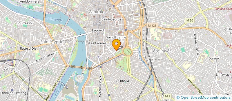 localisation de l'entreprise MONSIEUR DAMIEN BAGES à TOULOUSE
