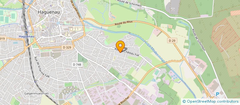 localisation de l'entreprise MONSIEUR DAMIEN BANKHAUSER  HAGUENAU