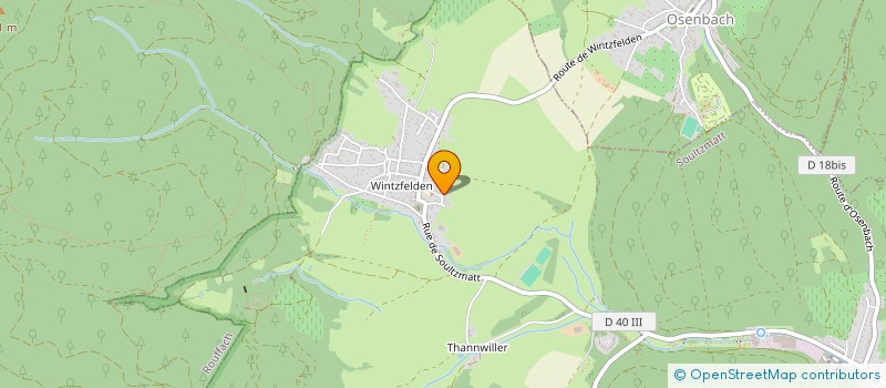 localisation de l'entreprise MONSIEUR DAMIEN BARBERO  SOULTZMATT