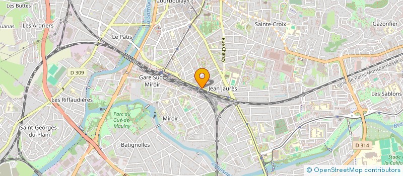 localisation de l'entreprise MONSIEUR DAMIEN BARBIER  LE MANS