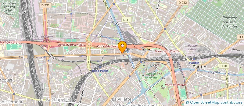 localisation de l'entreprise MONSIEUR DAMIEN BARDOT  PARIS