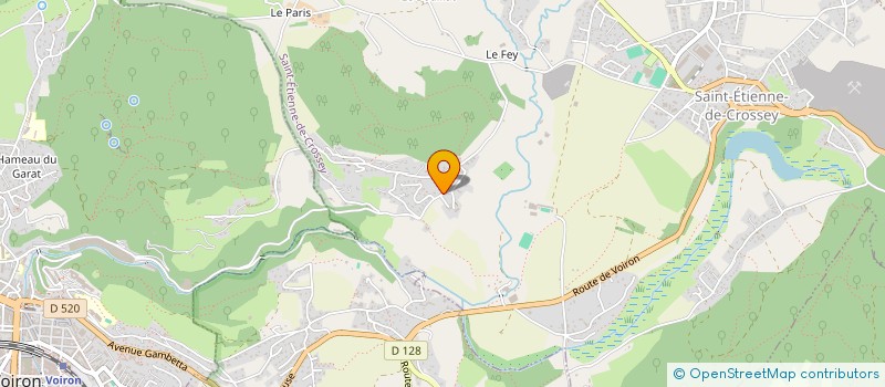 localisation de l'entreprise MONSIEUR DAMIEN BARNIER  MIRIBEL-LES-ECHELLES