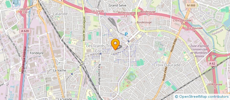 localisation de l'entreprise MONSIEUR DAMIEN BARONE à TOULOUSE