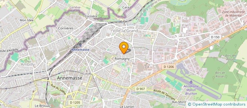 localisation de l'entreprise MONSIEUR DAMIEN BASTIAN  VILLE-LA-GRAND