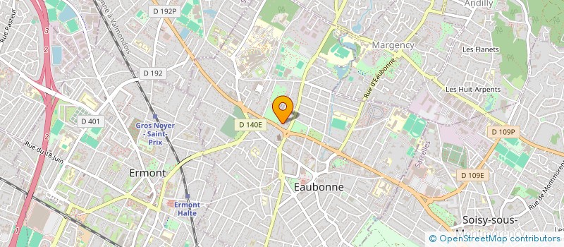 localisation de l'entreprise MONSIEUR DAMIEN BEDAT à EAUBONNE