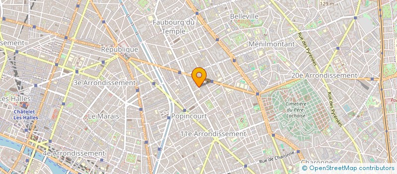 localisation de l'entreprise MONSIEUR DAMIEN BEHAR  PARIS