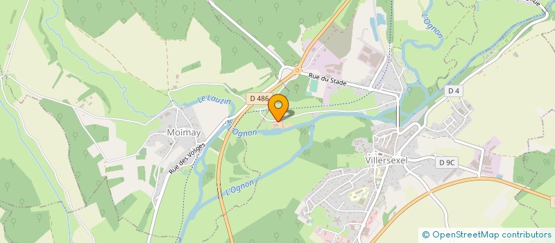 localisation de l'entreprise MONSIEUR DAMIEN BELPERIN  VILLERSEXEL