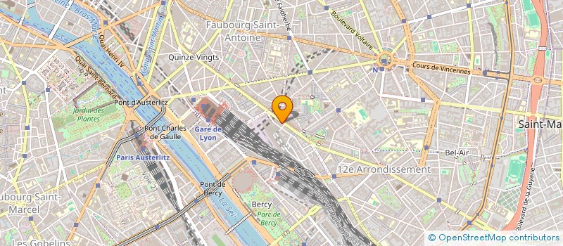 localisation de l'entreprise MONSIEUR DAMIEN BENALI  PARIS