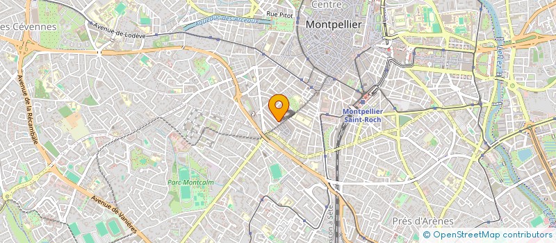 localisation de l'entreprise MONSIEUR DAMIEN BENE à MONTPELLIER