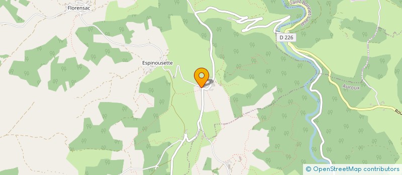 localisation de l'entreprise MONSIEUR DAMIEN BENITEZ  GRANDRIEU