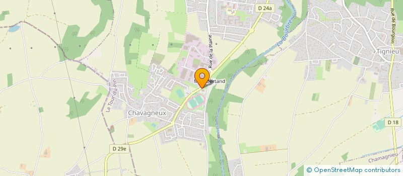 localisation de l'entreprise MONSIEUR DAMIEN BERGNES  MESSEIX