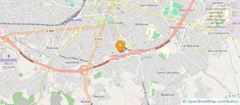 localisation de l'entreprise MONSIEUR DAMIEN BERNADOU à ALBI